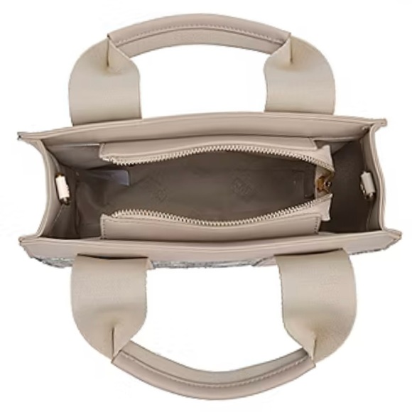 Cavalli Class BNIP Serafina Large Floral Cream Top Handle/Crossbody Bag - Picture 3 of 10